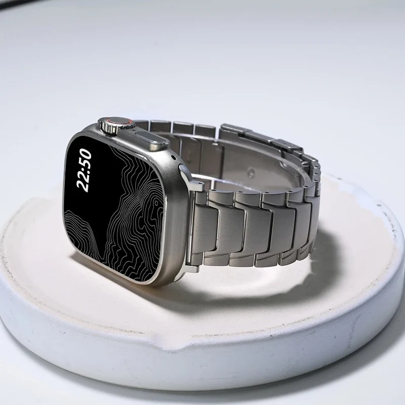 Auffallend Nett Apple Smartwatch Metall Universell Armband
