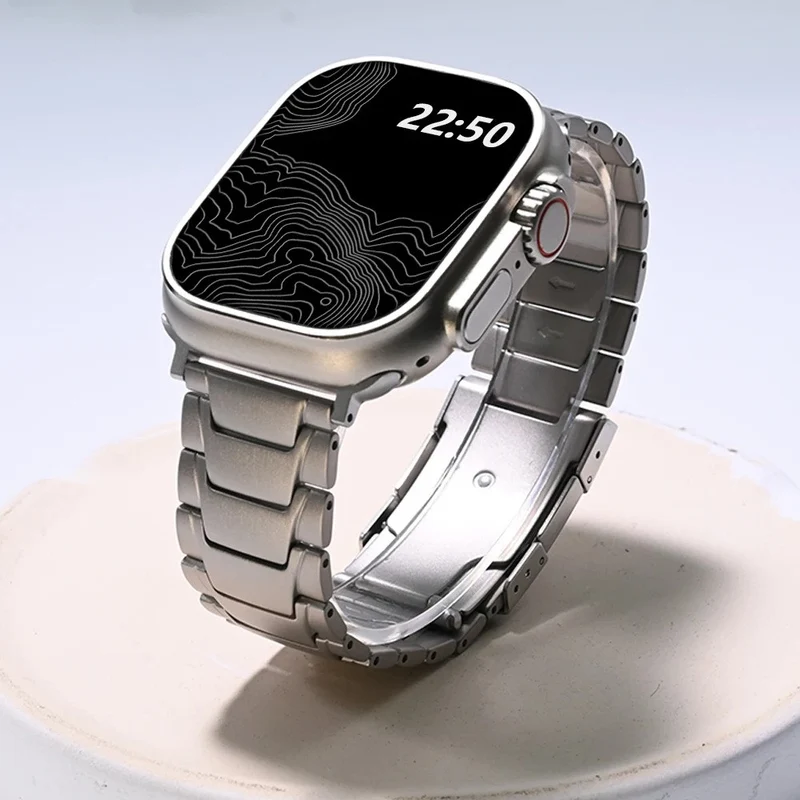 Auffallend Nett Apple Smartwatch Metall Universell Armband