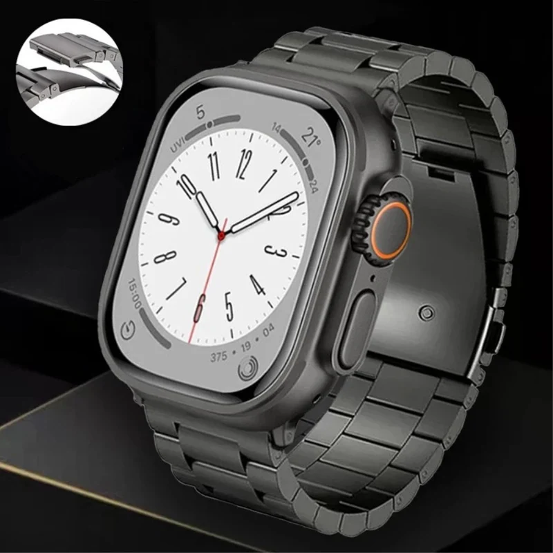Unglaublich Stark Apple Smartwatch Metall Universell Armband