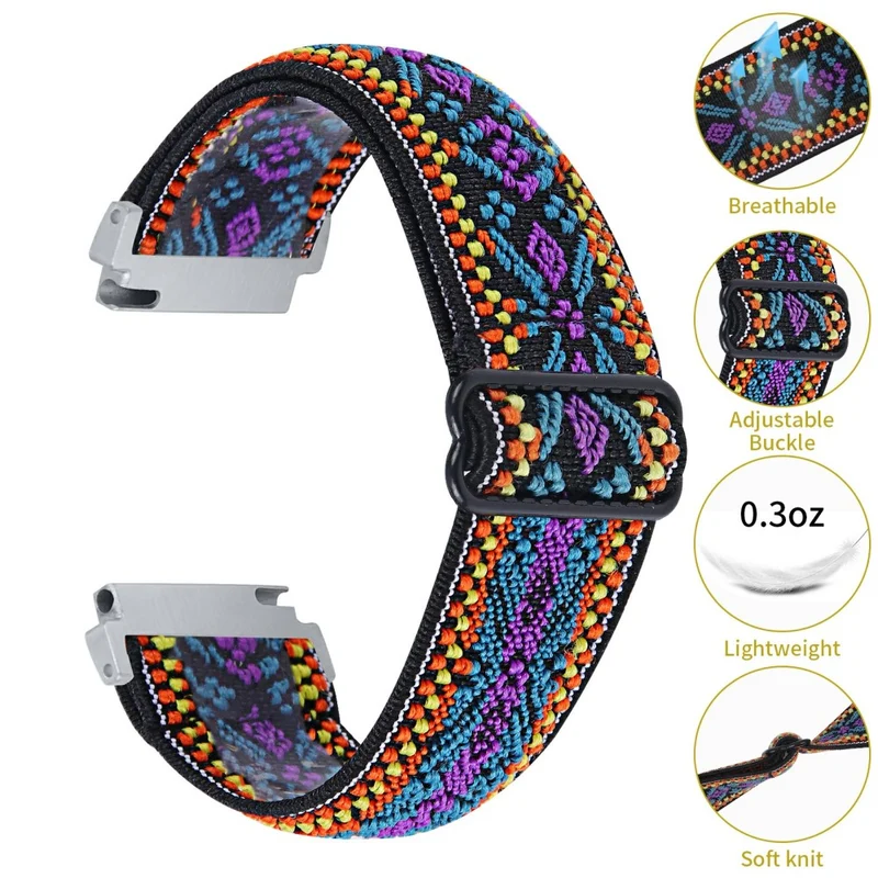 Mega Bequem Garmin Vivomove Style Nylon Armband