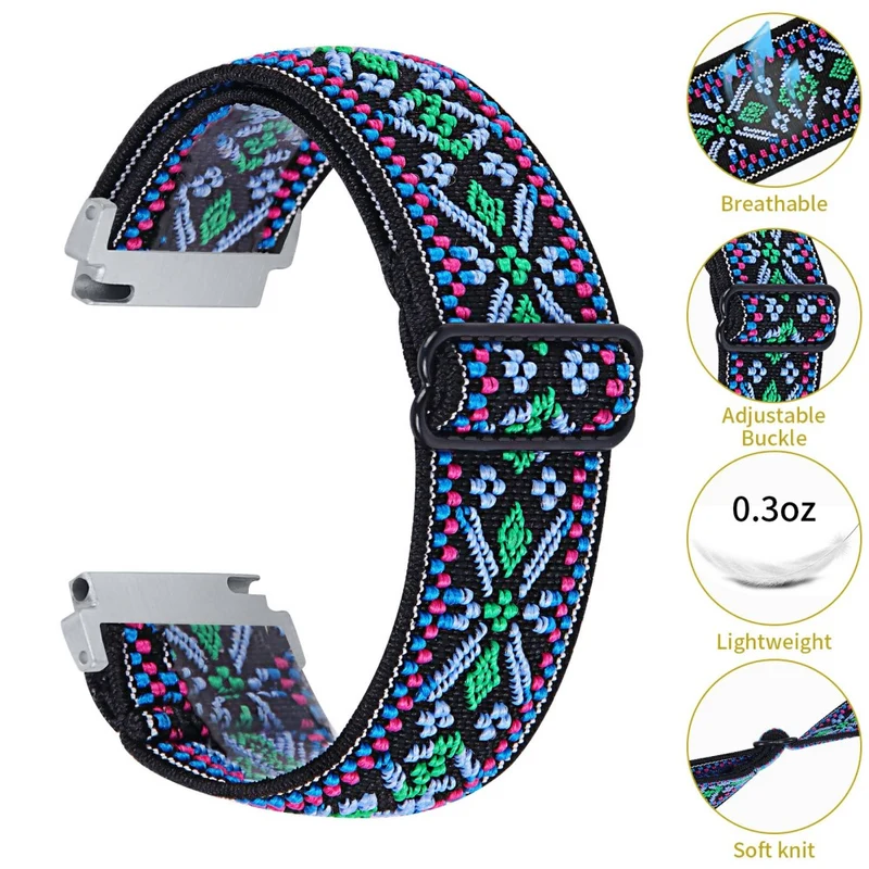 Mega Bequem Garmin Vivomove Style Nylon Armband