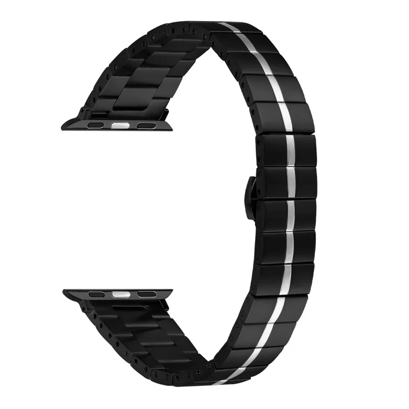 Auffallend Angenehm Apple Smartwatch Metall Universell Armband