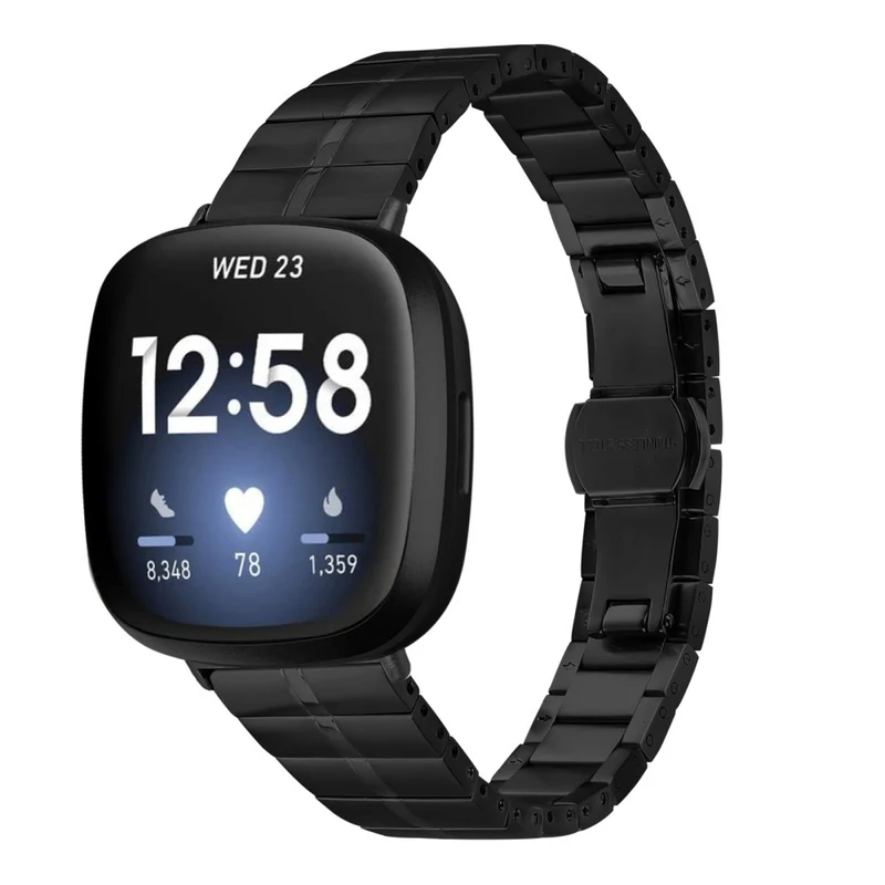 Unglaublich Cool Fitbit Versa 3 / Fitbit Sense Metall Armband