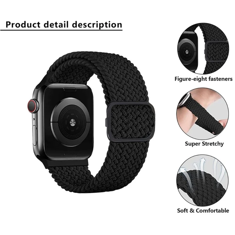 Apple Smartwatch Nylon Universell Armband
