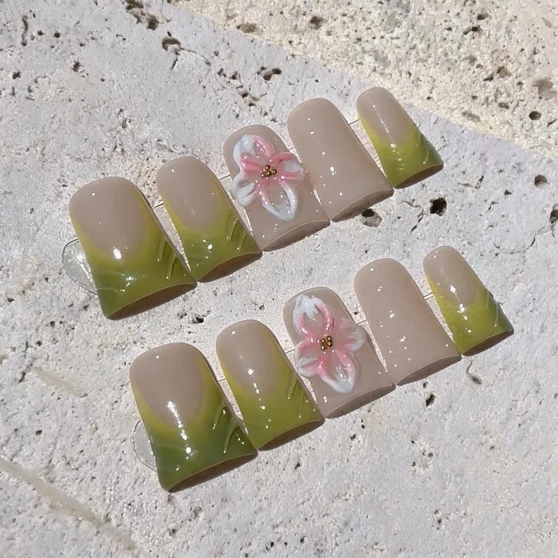 Floral Nagelkunst Set