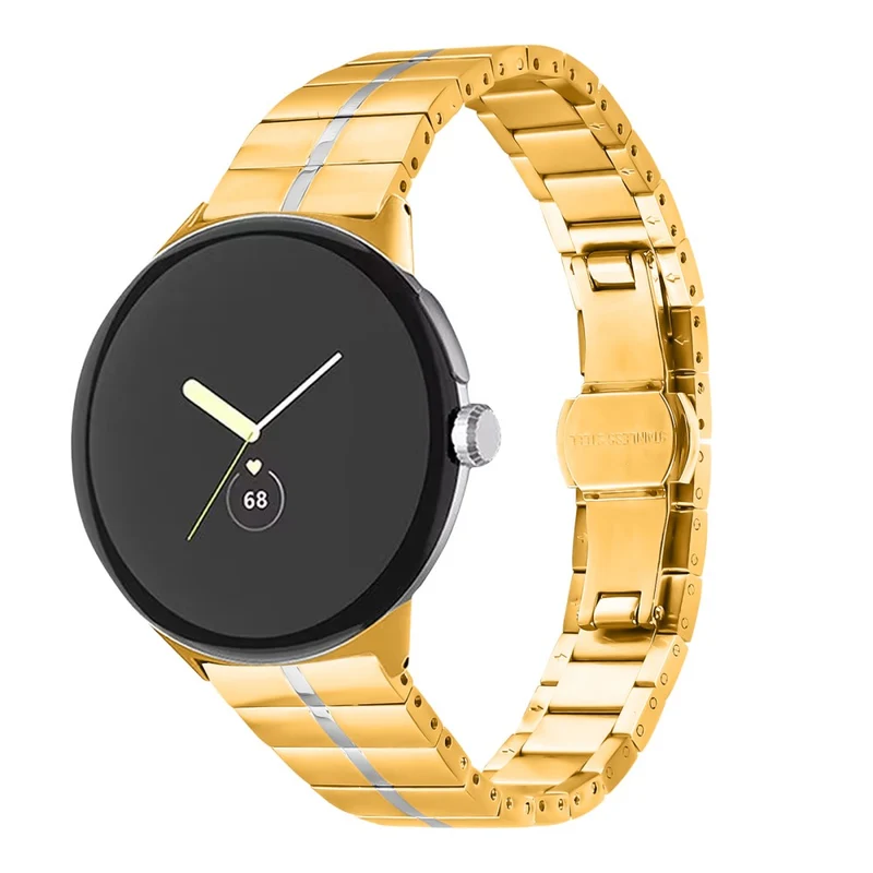 Auffallend Stilvoll Google Pixel Watch 2 / Google Pixel Watch Metall Universell Armband