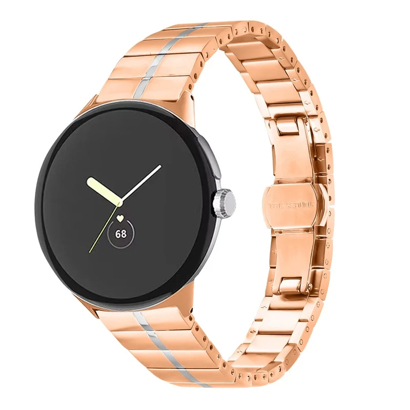 Auffallend Stilvoll Google Pixel Watch 2 / Google Pixel Watch Metall Universell Armband
