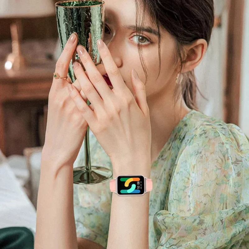 Absolut Angenehm Samsung Galaxy Fit 3 Kunstleder Armband