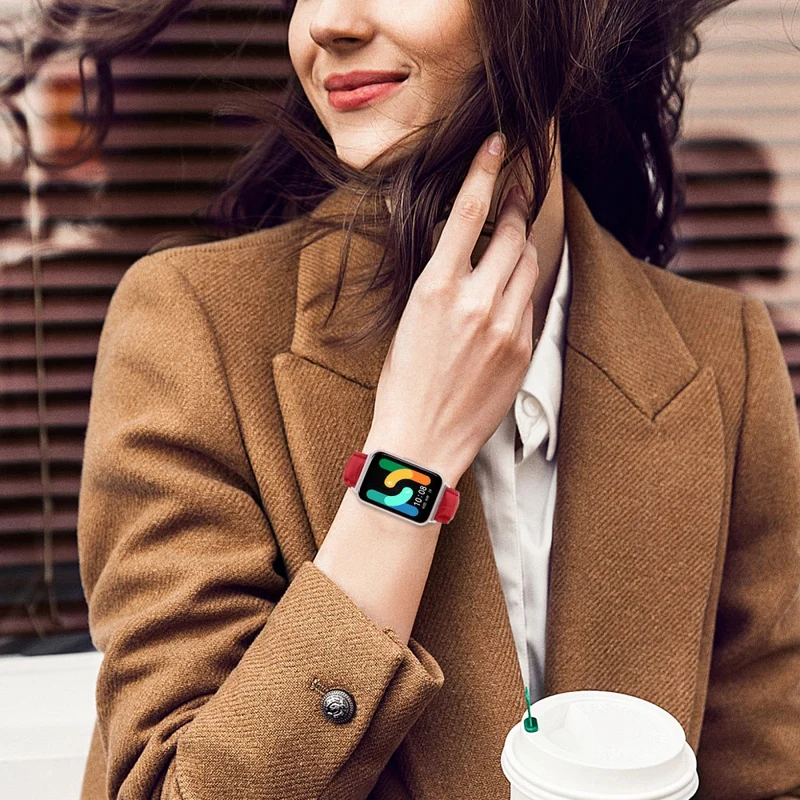Absolut Angenehm Samsung Galaxy Fit 3 Kunstleder Armband