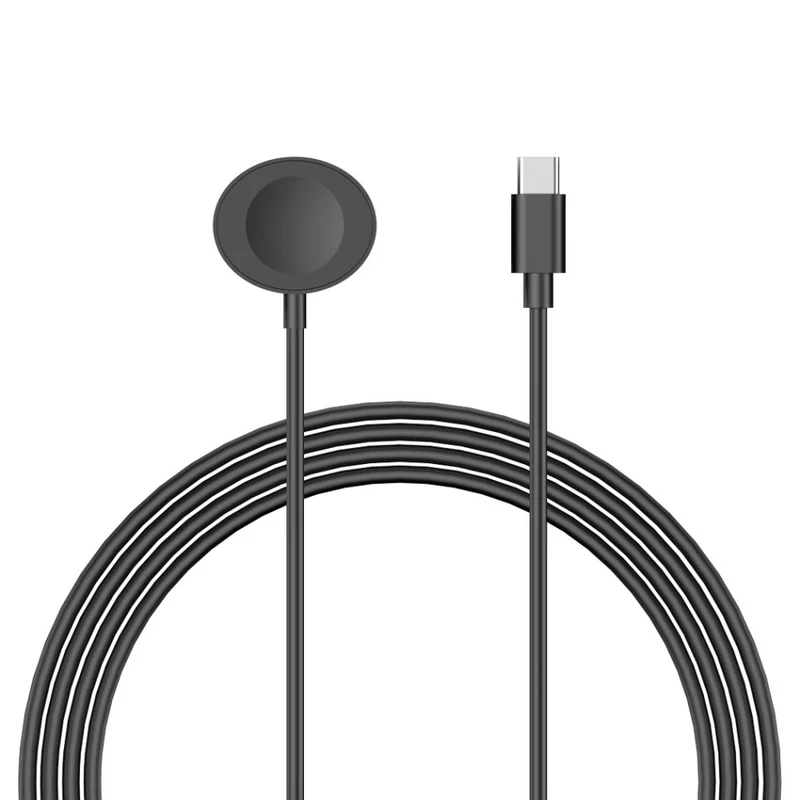 1m Plastik Und Silikon Apple Smartwatch Drahtlos Type-C Ladekabel