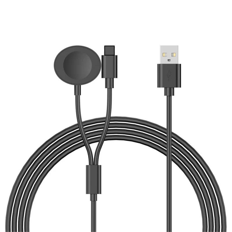 100cm Plastik Und Silikon Apple Smartwatch Drahtlos USB Ladekabel