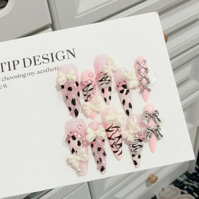 Dekorative 3D Nagelkunst Tipps Set