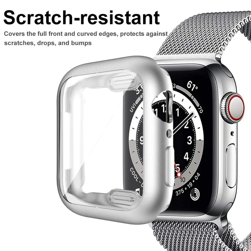 Apple Watch Ultra / Apple Watch Ultra 2 Universell Hülle mit Displayschutz in Silikon