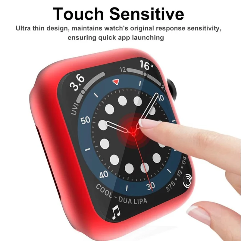 Apple Smartwatch Universell Hülle mit Displayschutz in Silikon