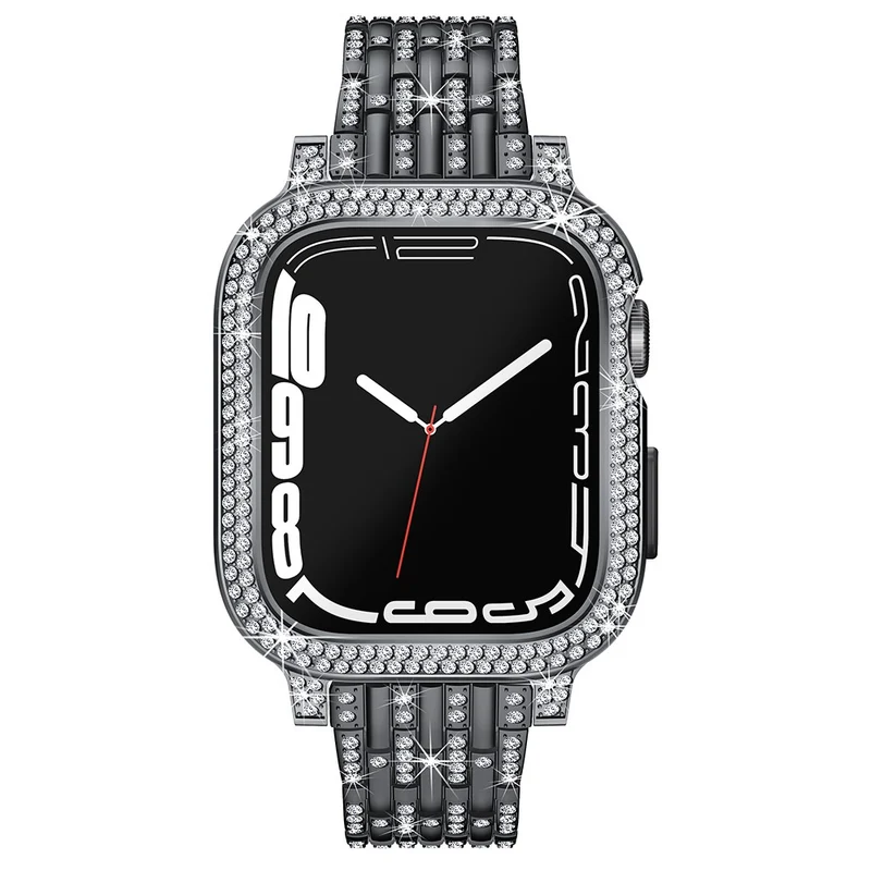 Apple Smartwatch Metall Und Strass Universell Armband