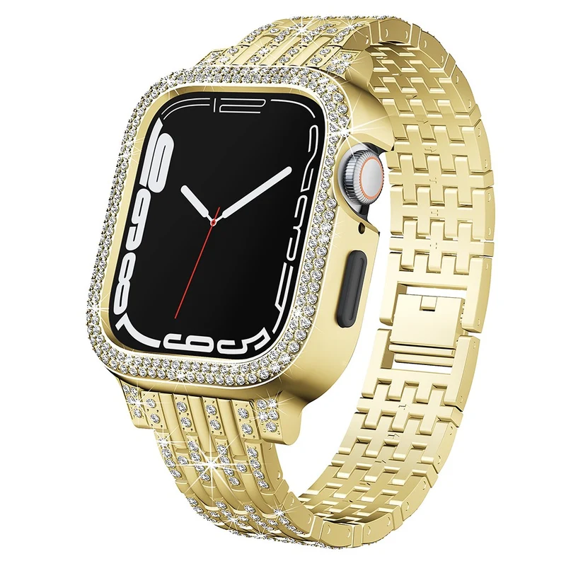Apple Smartwatch Metall Und Strass Universell Armband