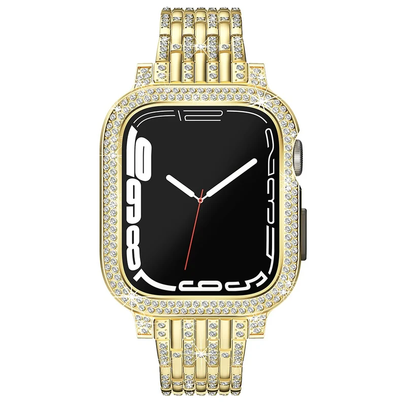 Apple Smartwatch Metall Und Strass Universell Armband