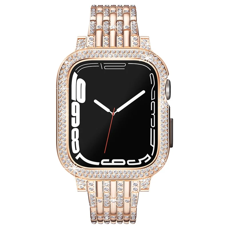 Apple Smartwatch Metall Und Strass Universell Armband