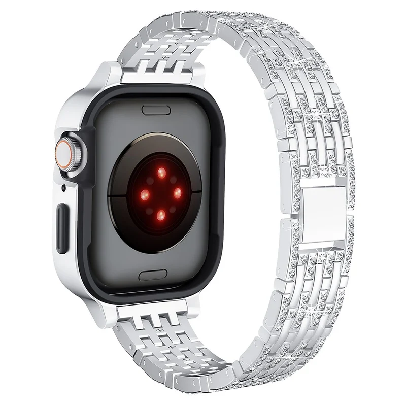 Apple Smartwatch Metall Und Strass Universell Armband