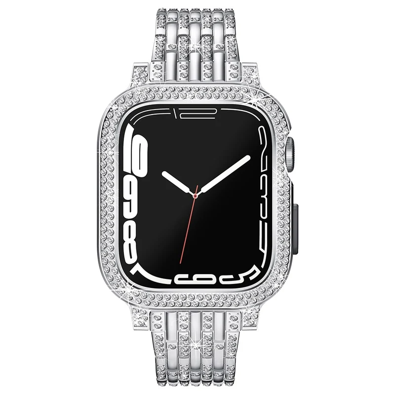 Apple Smartwatch Metall Und Strass Universell Armband