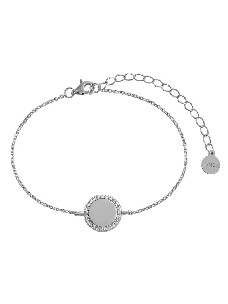 Xenox Damen 925 Sterling Silber Armband XS6091