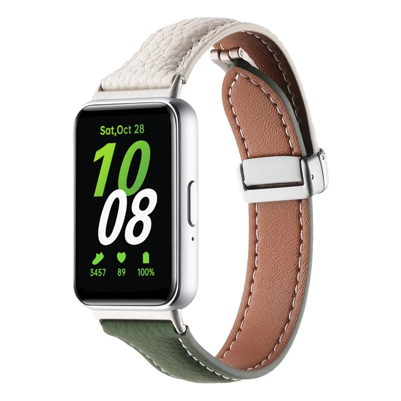 Super Stylisch Samsung Galaxy Fit 3 Echtes Leder Armband