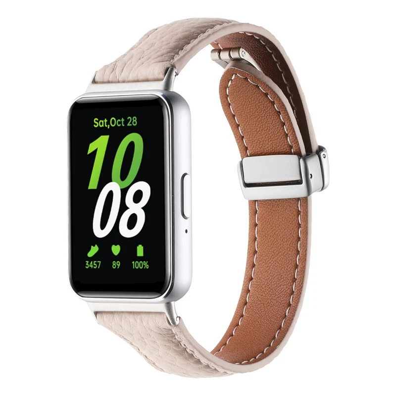 Super Stylisch Samsung Galaxy Fit 3 Echtes Leder Armband