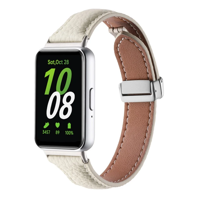 Super Stylisch Samsung Galaxy Fit 3 Echtes Leder Armband