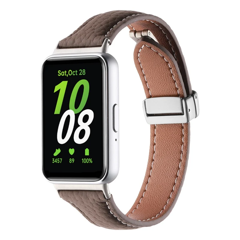 Super Stylisch Samsung Galaxy Fit 3 Echtes Leder Armband