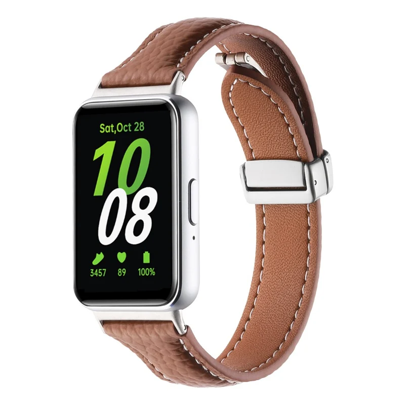 Super Stylisch Samsung Galaxy Fit 3 Echtes Leder Armband
