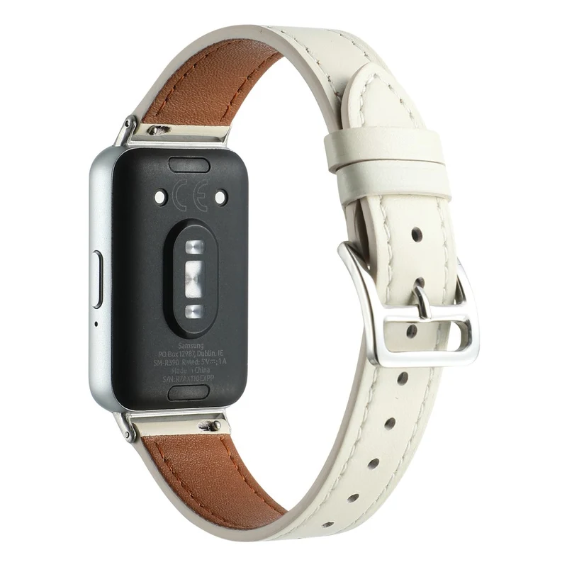Mega Süß Samsung Galaxy Fit 3 Echtes Leder Armband