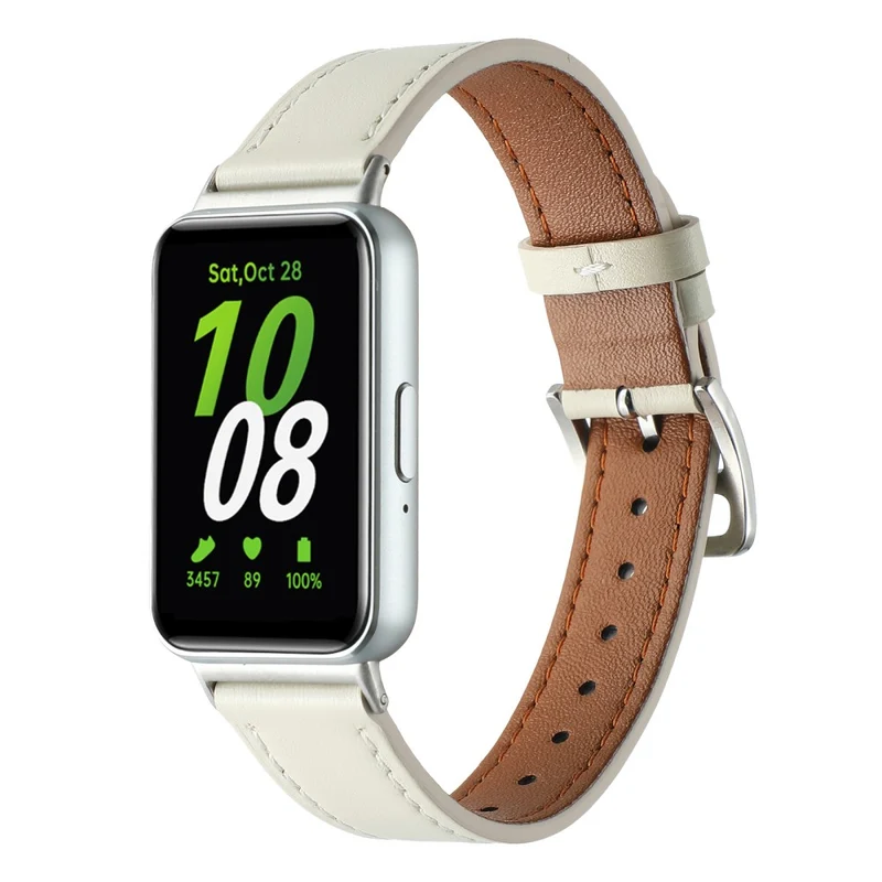 Mega Süß Samsung Galaxy Fit 3 Echtes Leder Armband