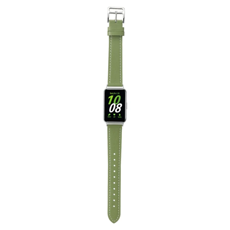 Mega Süß Samsung Galaxy Fit 3 Echtes Leder Armband