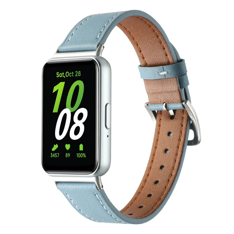 Mega Süß Samsung Galaxy Fit 3 Echtes Leder Armband