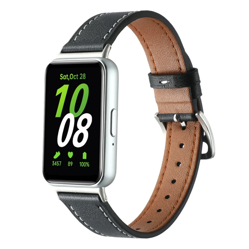 Mega Süß Samsung Galaxy Fit 3 Echtes Leder Armband