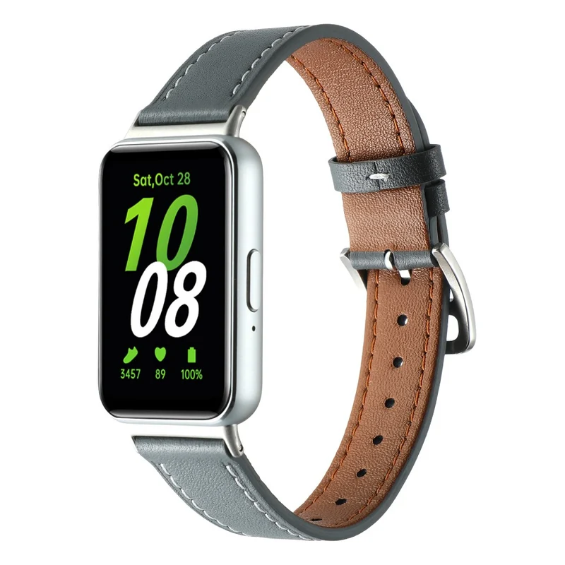 Mega Süß Samsung Galaxy Fit 3 Echtes Leder Armband