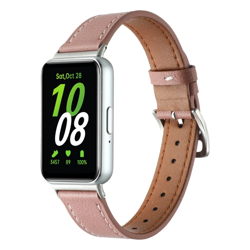 Mega Süß Samsung Galaxy Fit 3 Echtes Leder Armband