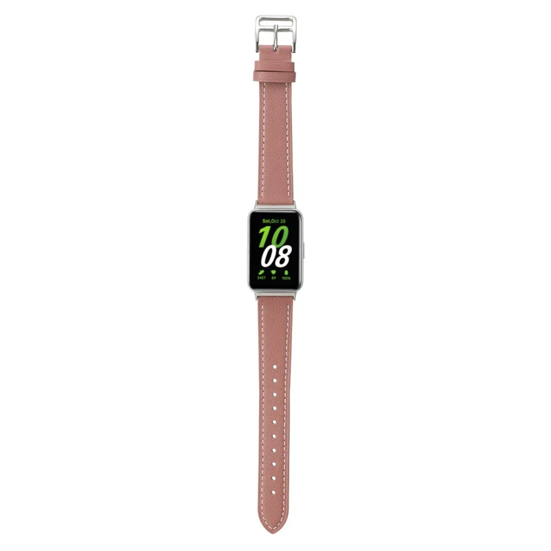 Mega Süß Samsung Galaxy Fit 3 Echtes Leder Armband