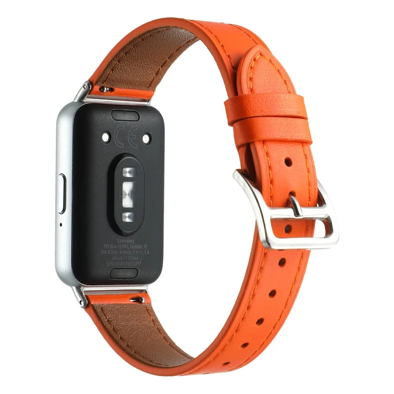 Mega Süß Samsung Galaxy Fit 3 Echtes Leder Armband
