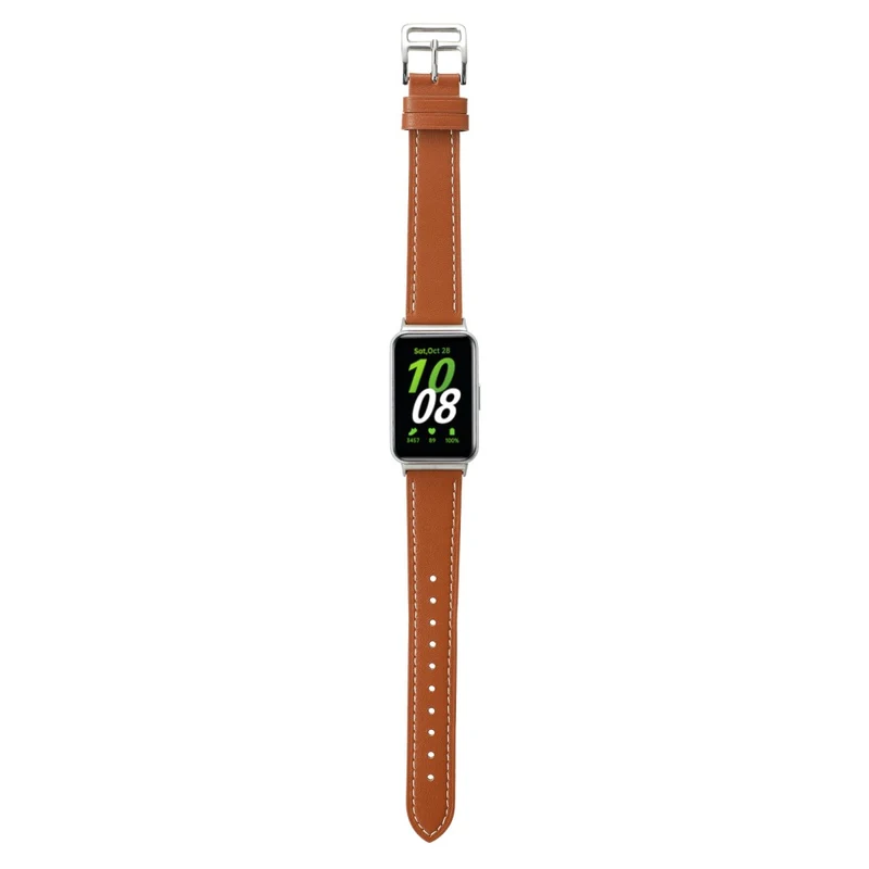 Mega Süß Samsung Galaxy Fit 3 Echtes Leder Armband