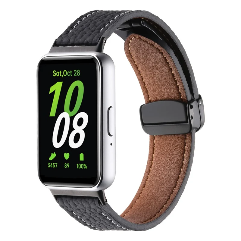 Unglaublich Widerstandsfähig Samsung Galaxy Fit 3 Echtes Leder Armband