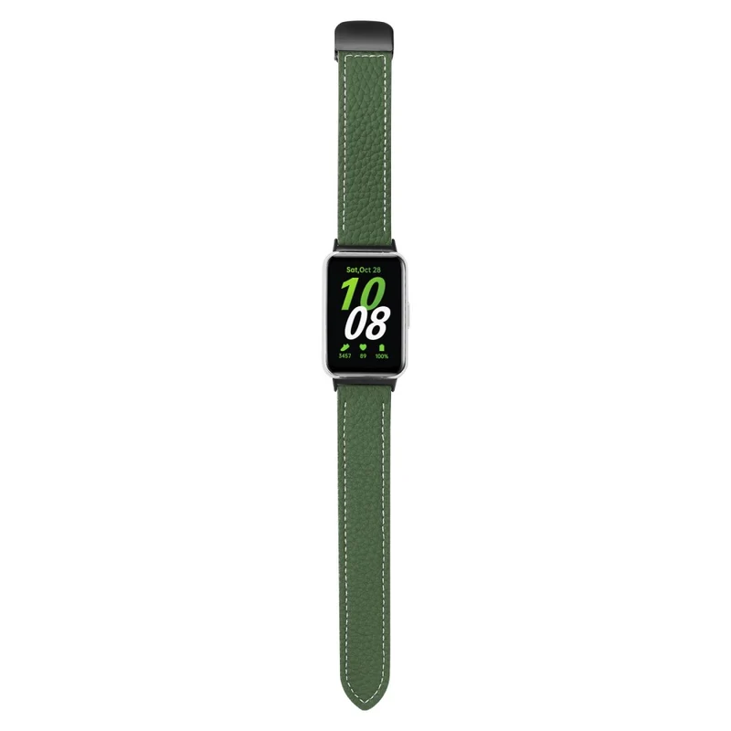 Unglaublich Widerstandsfähig Samsung Galaxy Fit 3 Echtes Leder Armband