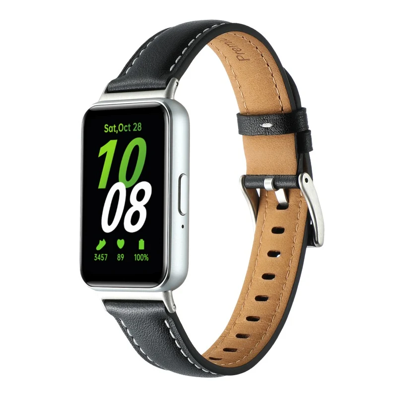 Unglaublich Widerstandsfähig Samsung Galaxy Fit 3 Echtes Leder Armband