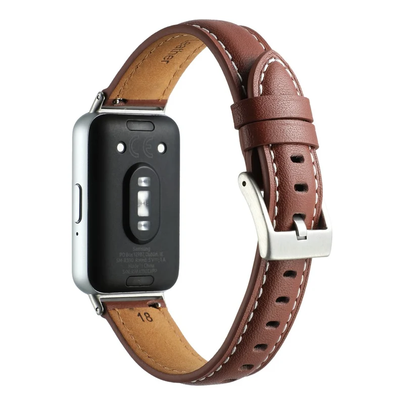 Unglaublich Widerstandsfähig Samsung Galaxy Fit 3 Echtes Leder Armband
