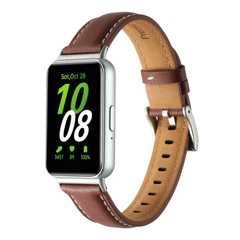 Unglaublich Widerstandsfähig Samsung Galaxy Fit 3 Echtes Leder Armband