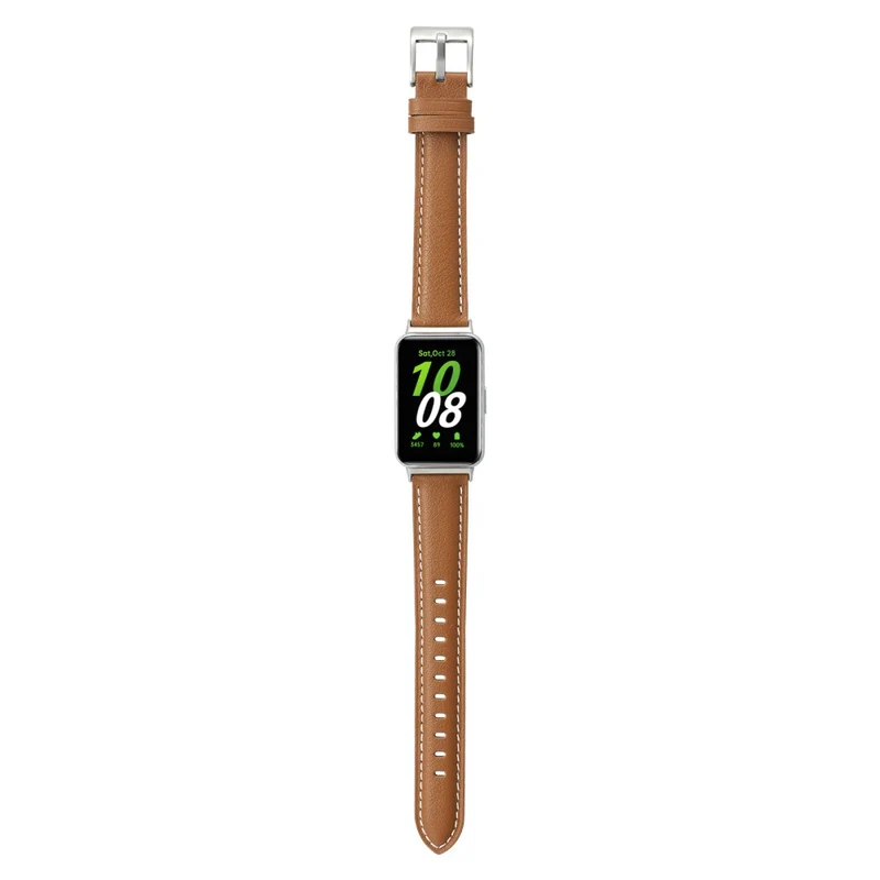 Unglaublich Widerstandsfähig Samsung Galaxy Fit 3 Echtes Leder Armband