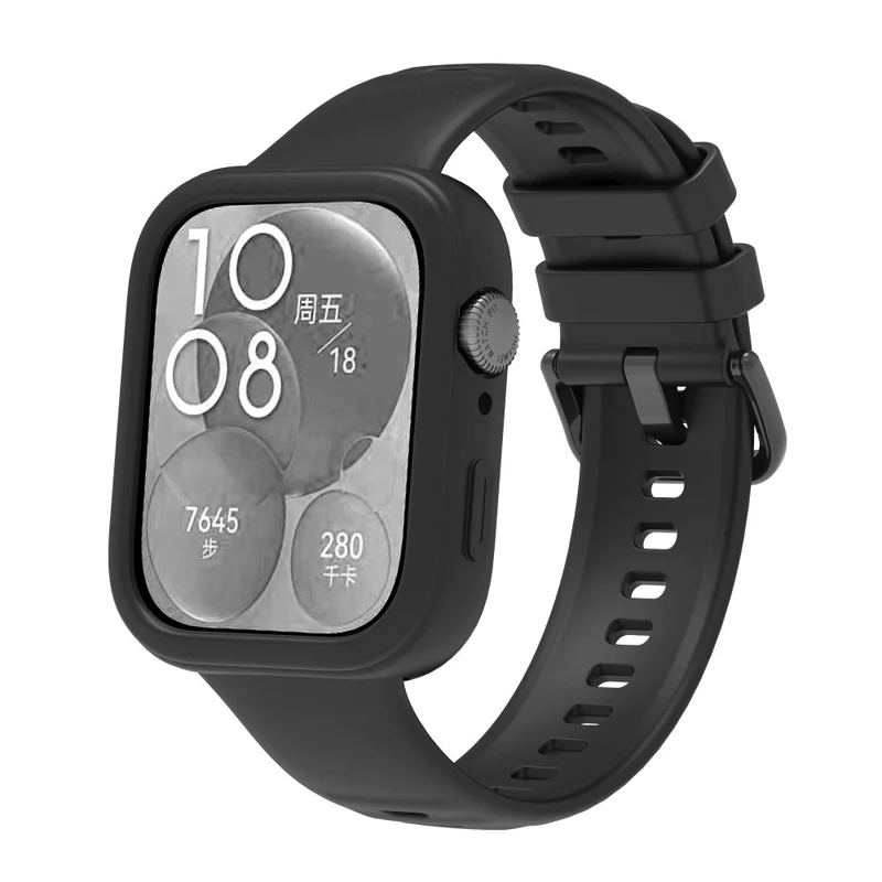 Huawei Watch Fit 3 Schützende Silikon Bumper