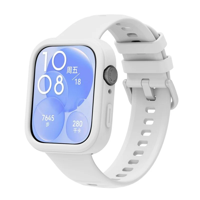 Huawei Watch Fit 3 Schützende Silikon Bumper