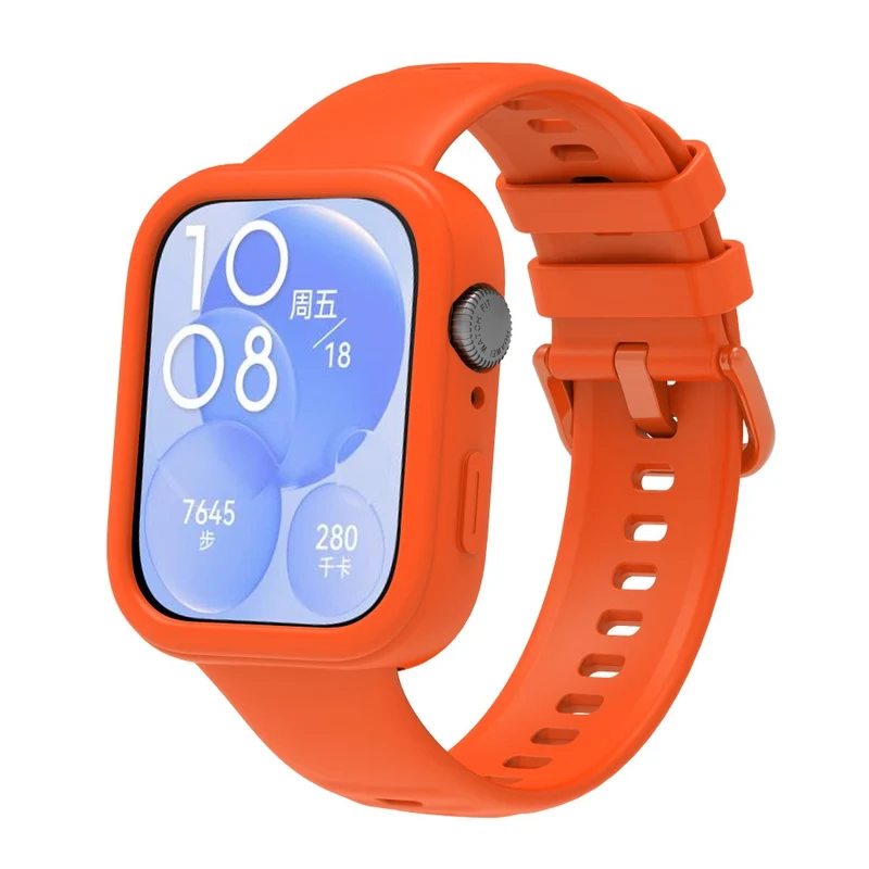 Huawei Watch Fit 3 Schützende Silikon Bumper