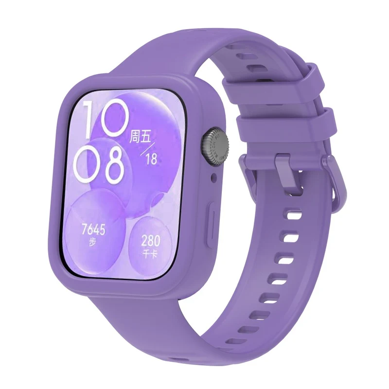 Huawei Watch Fit 3 Schützende Silikon Bumper
